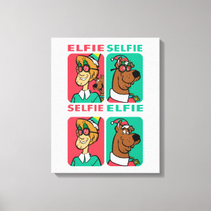 Scooby-Doo & Shaggy ’Elfie Selfie’ Canvastryck