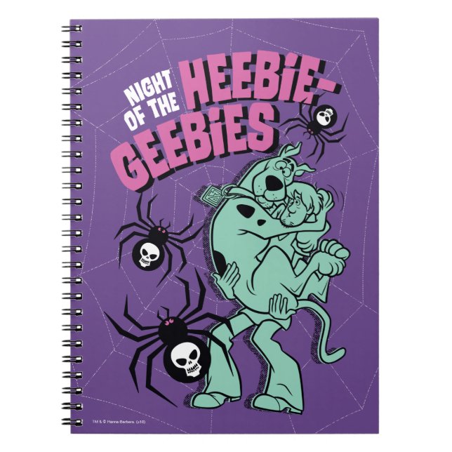 Scooby-Doo & Shaggy Heebie-Geebies Anteckningsbok (Framsidan)