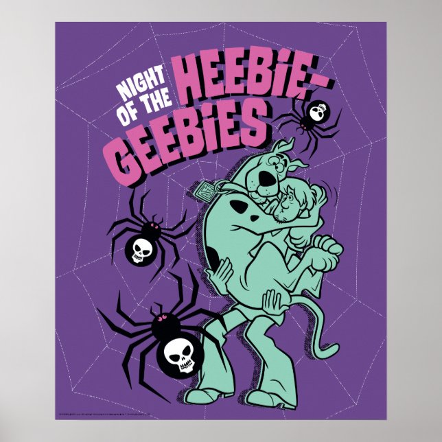 Scooby-Doo & Shaggy Heebie-Geebies Poster (Framsidan)