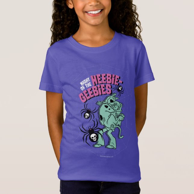 Scooby-Doo & Shaggy Heebie-Geebies T Shirt (Framsida)