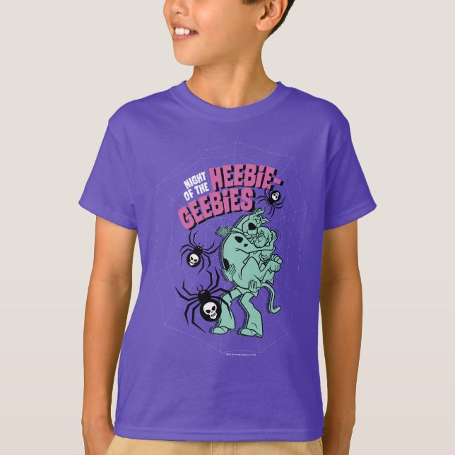 Scooby-Doo & Shaggy Heebie-Geebies T Shirt (Framsida)