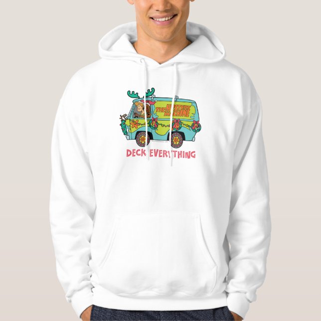 Scooby-Doo & Shaggy i Helgdag Mysteri Maskin Hoodie (Framsida)