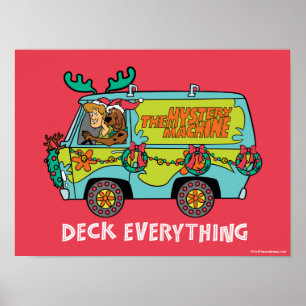 Scooby-Doo & Shaggy i Helgdag Mysteri Maskin Poster