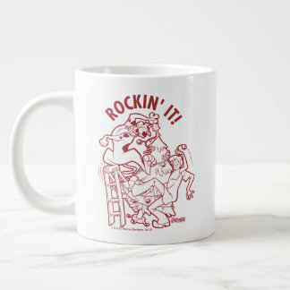 Scooby-Doo & Shaggy Rockin" det "runda Träd" Jumbo Mugg
