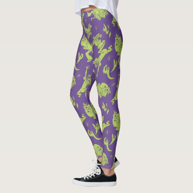 Scooby-Doo | Shaggy & Scooby Running Skräms Leggings (Vänster)