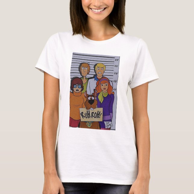 Scooby doo shirts för oktober-vibes t shirt (Framsida)