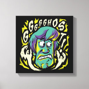 Scooby-Doo Skrämt Shaggy Canvastryck