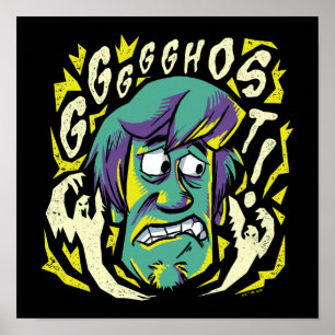 Scooby-Doo Skrämt Shaggy Poster