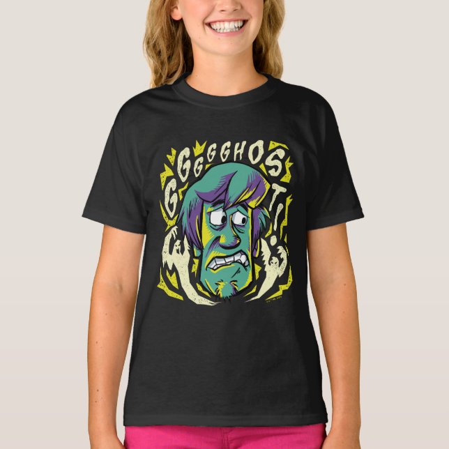 Scooby-Doo | Skrämt Shaggy T Shirt (Framsida)