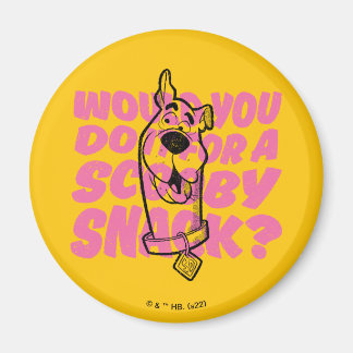 Scooby-Doo |Skulle du göra det för en Scooby Snack Magnet