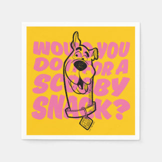 Scooby-Doo |Skulle du göra det för en Scooby Snack Pappersservett