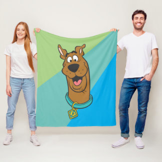 Scooby-Doo Smiling Ansikte Fleecefilt