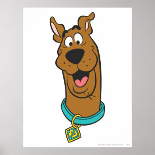 Scooby-Doo Smiling Ansikte Poster