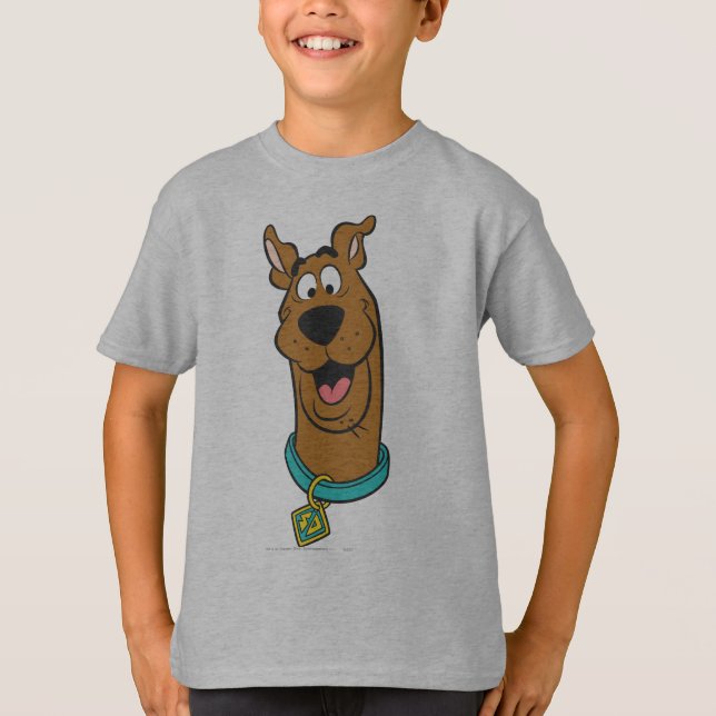 Scooby-Doo Smiling Ansikte T-shirt (Framsida)