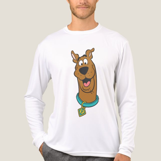 Scooby-Doo Smiling Ansikte T Shirt (Framsida)