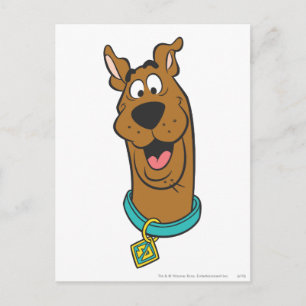 Scooby-Doo Smiling Ansikte Vykort