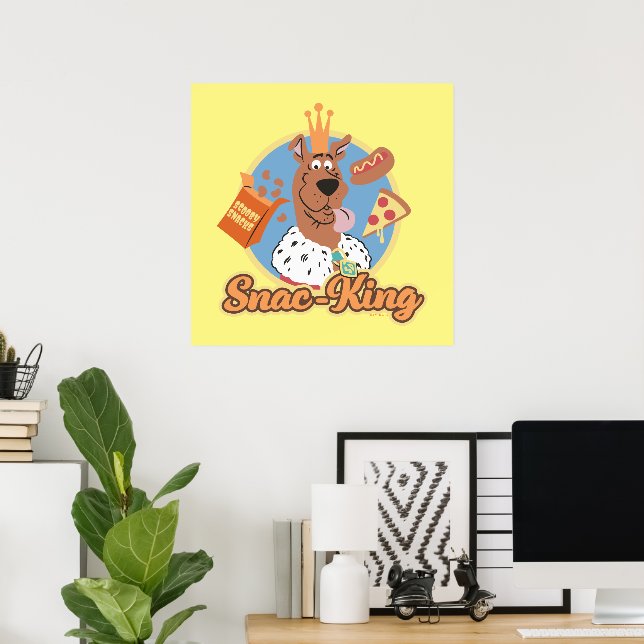 Scooby-Doo Snac-Kung Poster (Hemmakontoret)