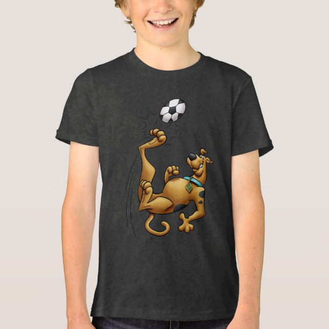 Scooby-Doo Soccer Overhead Kick Airbrush T-shirt (Framsida)