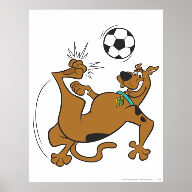 Scooby-Doo Soccer Overhead Kick Poster (Framsidan)