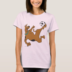 Scooby-Doo som leker fotboll T-shirt