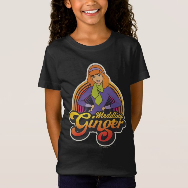 Scooby-Doo | "som rota i ljust rödbrun" Daphne T Shirt (Framsida)