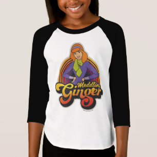 Scooby-Doo "som rota i ljust rödbrun" Daphne Tee
