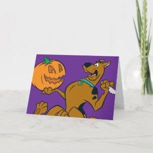Scooby-Doo som snider pumpa Kort