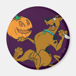 Scooby-Doo som snider pumpa Magnet