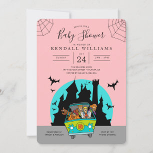 Scooby-Doo Spooktacular Baby Shower Inbjudningar