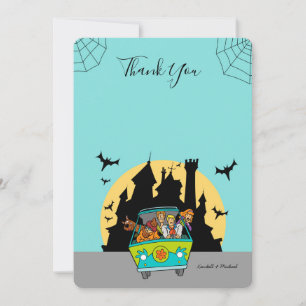 Scooby-Doo Spooktacular Baby Shower Tack Inbjudningar