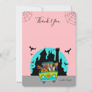 Scooby-Doo Spooktacular Baby Shower Tack Inbjudningar