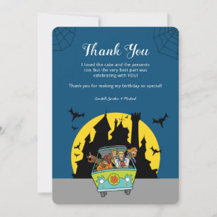 Scooby-Doo Spooktacular Birthday-Tacken Inbjudningar