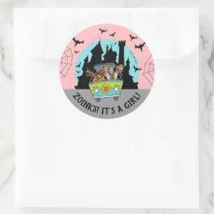 Scooby-Doo Spooktacular Halloween Baby Shower Runt Klistermärke
