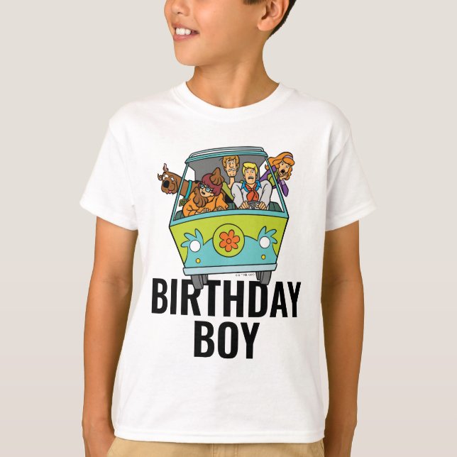 Scooby-Doo Spooktacular Halloween Birthday Boy T-S T Shirt (Framsida)