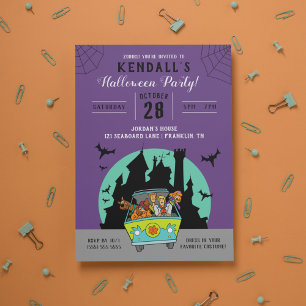 Scooby-Doo Spooktacular Halloween fest Inbjudningar