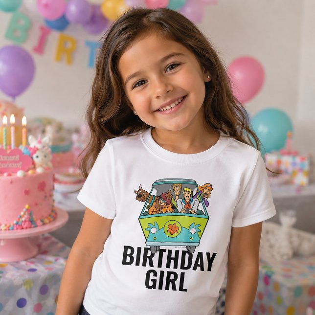 Scooby-Doo Spooktacular Halloween Födelsedagsflick T Shirt (Simulated child wearing shirt)
