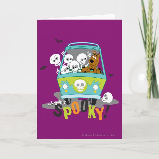 Scooby-Doo Spooky Myasty Maskin Kort (Framsida)