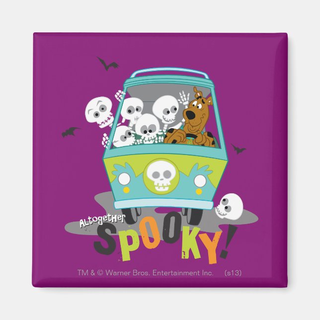 Scooby-Doo Spooky Myasty Maskin Magnet (Framsidan)