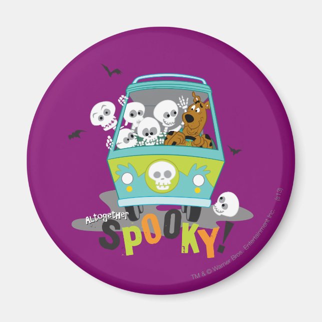 Scooby-Doo Spooky Myasty Maskin Magnet (Framsidan)