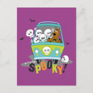 Scooby-Doo Spooky Myasty Maskin Vykort