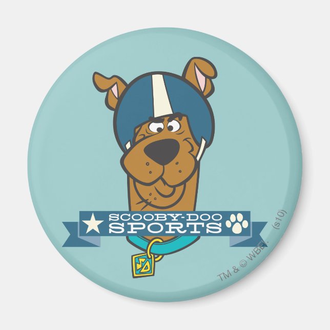 Scooby-Doo Sports Magnet (Framsidan)