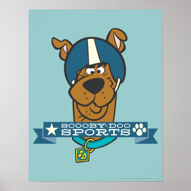 Scooby-Doo Sports Poster (Framsidan)