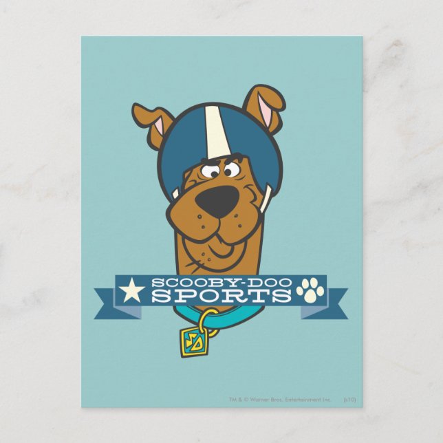 Scooby-Doo Sports Vykort (Framsida)