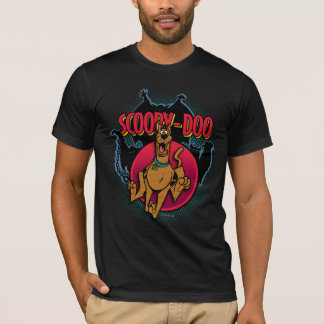 Scooby-Doo spring från grafisk spöken T-shirt