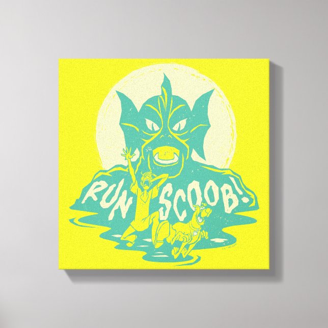 Scooby-Doo | Springa Scoob! Canvastryck (Framsida)