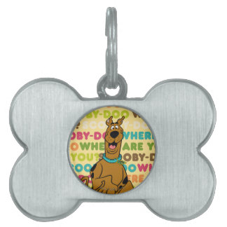Scooby-Doo springer "Var är du?" ID-bricka Husdjur