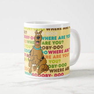 Scooby-Doo springer "Var är du?" Jumbo Mugg