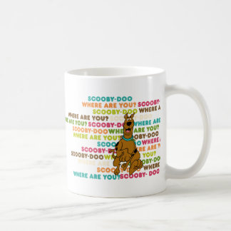 Scooby-Doo springer "Var är du?" Kaffemugg
