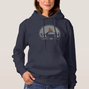 Scooby-Doo stil Stam- Skåpbil Silhouette T Shirt