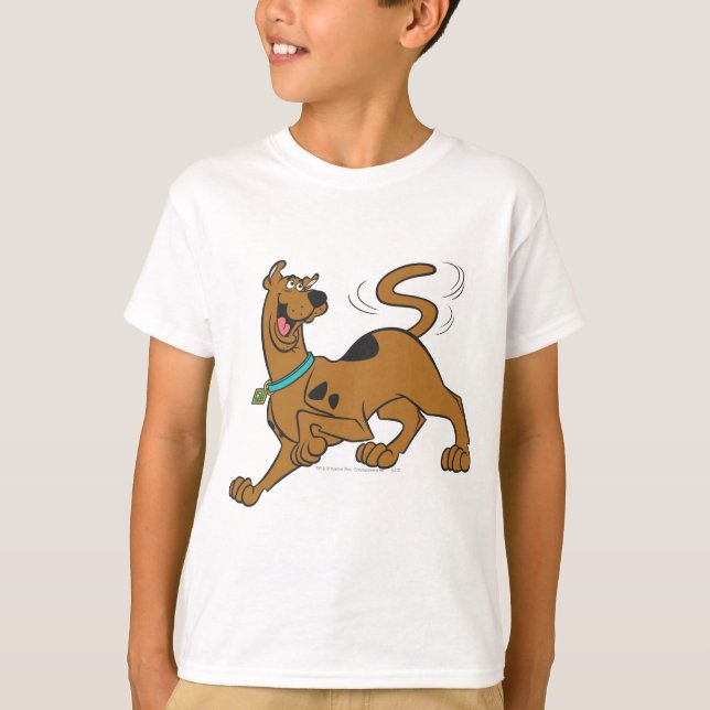 Scooby-Doo Svan Wag T-shirt (Framsida)